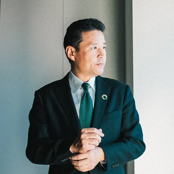 写真:南 昌宏 取締役兼代表執行役社長兼グループCEO